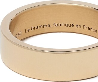 Le Gramme 18kt yellow polished gold Ribbon ring