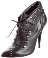 Thumbnail for your product : Tabitha Simmons Lace-Up Embellished Booties