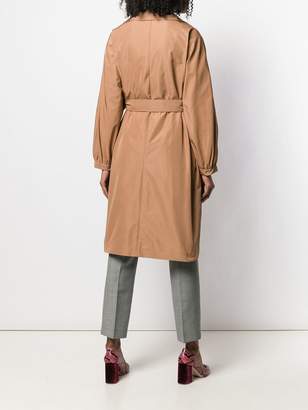 Rochas belted single-breasted coat