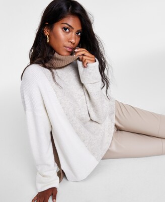 white turtleneck sweater women