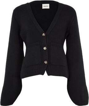 Scarlet cashmere cardigan