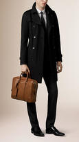 Thumbnail for your product : Burberry Leather Crossbody Briefcase