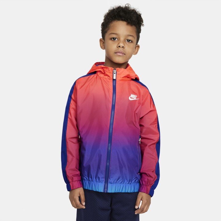 nike windrunner gradient zip