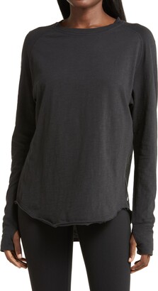 zella ruched tee