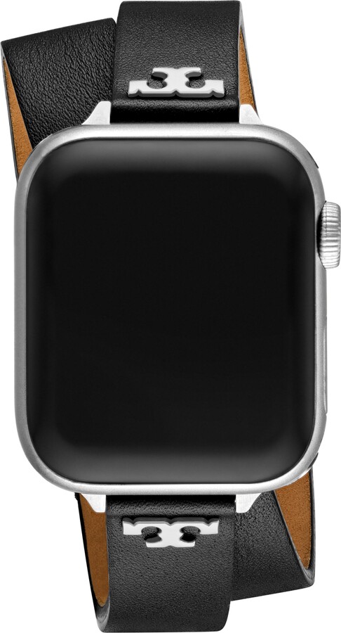The T Double Wrap Leather Apple Watch® Watchband