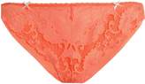 Thumbnail for your product : Heidi Klum Intimates Lace And Jersey Mid-rise Briefs