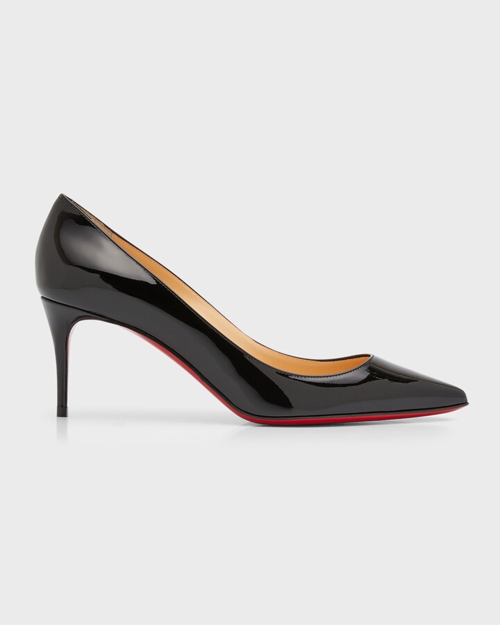 Christian Louboutin Kate 70mm Patent Red Sole Pumps - ShopStyle