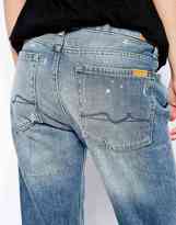 Thumbnail for your product : 7 For All Mankind Boyfriend Jeans With Distressing
