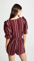 Thumbnail for your product : Moon River Wrap Front Blouse