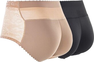 Women's Seamless Panty Push up Buttock Hip Pads Panties Tight