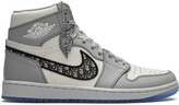 Jordan x Dior Air Jordan 1 High sneakers – Gray/White