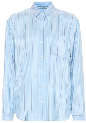 Prada Striped silk shirt