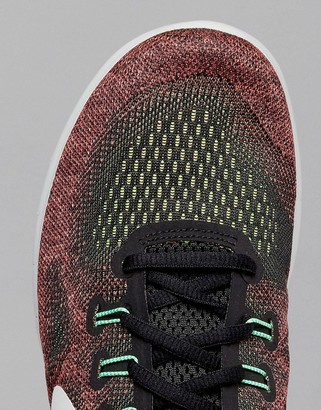 Nike Running Free Run 2 Sneakers In Red 880839-005