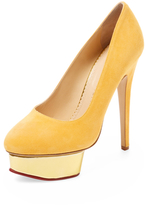 Thumbnail for your product : Charlotte Olympia Dolly Platform Pump
