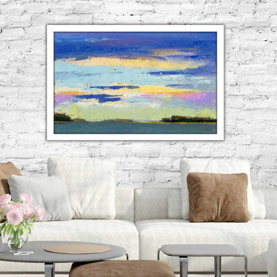 Highland Dunes Island Sunsets by Jenny Green - Picture Frame Print