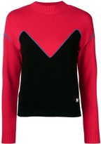 Thumbnail for your product : MSGM Colour-Block Sweater