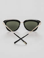 Thumbnail for your product : Le Specs Lespecs Le Caliente Sunglasses In Black Gold size One Size