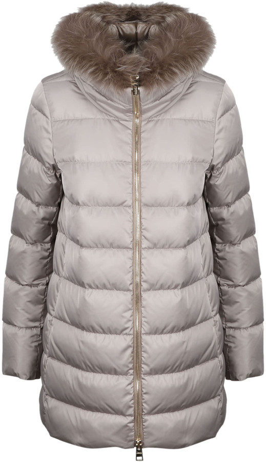 herno fur collar coat