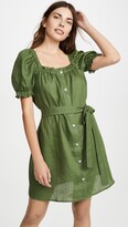 Thumbnail for your product : Sleeper Brigitte Linen Mini Dress