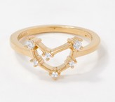 Thumbnail for your product : Diamonique Choice of Constellation Ring, 14K Gold Clad