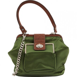 Lanvin green Cloth Handbags