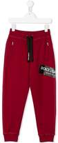 Thumbnail for your product : Dolce & Gabbana Kids logo print track trousers
