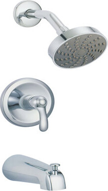 Eisen Home Rhine Thermostatic and Temperature Control Tub and Shower Faucet with Rough-in Valve