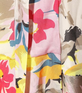Etro Floral-printed wrap dress