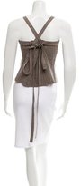 Thumbnail for your product : Brunello Cucinelli Wool Sleeveless Top