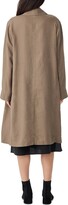 Thumbnail for your product : Eileen Fisher Organic Linen Trench Coat
