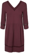 Thumbnail for your product : Vero Moda Short V-Neck Dress with 3/4 Length Sleeves