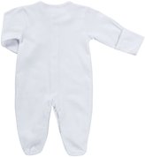 Thumbnail for your product : Kissy Kissy Footie W/ Embroidery (Baby) - White/Tan - 6-9 Months