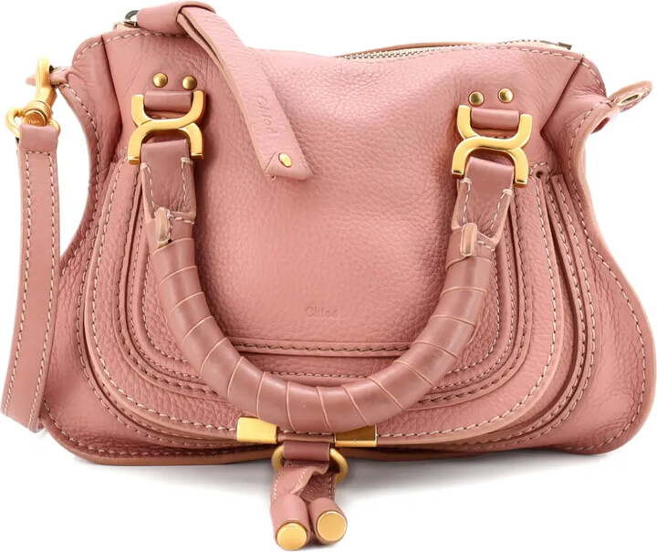 Chloé Pre-Owned Marcie Satchel Leather Baby crossbody bag