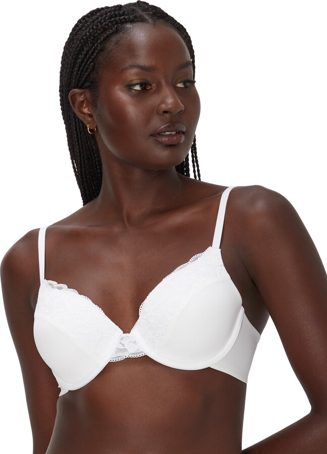 Maidenform Women’s Everyday Luxe Embellished Underwire T-shirt Bra