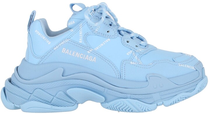 blue balenciaga sneakers