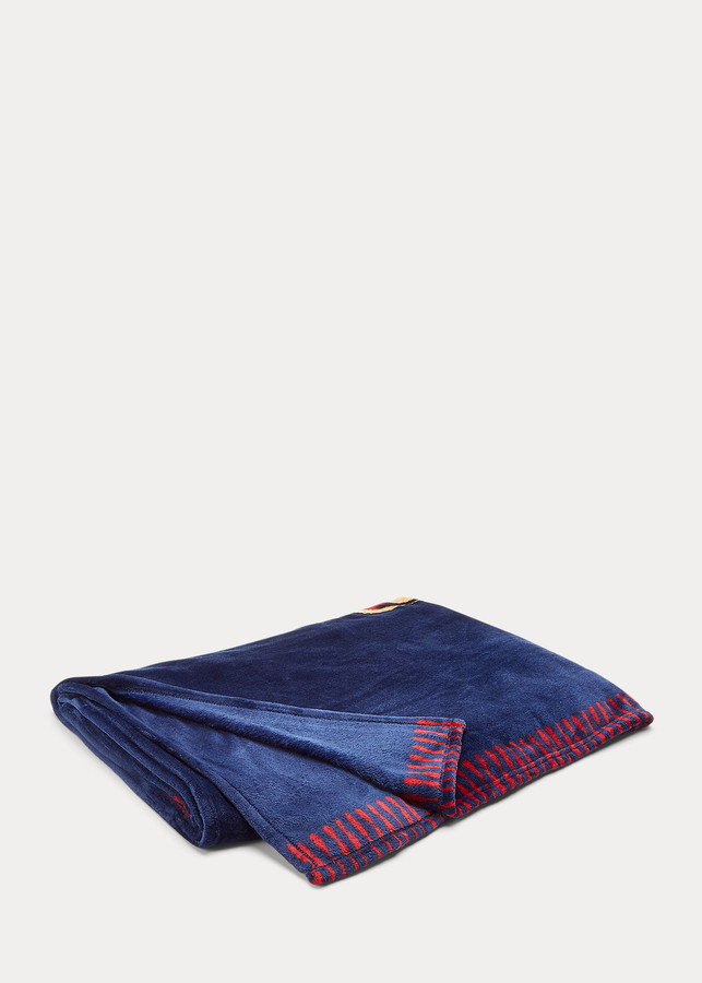 Ralph Lauren Fair Isle Polo Bear Throw Blanket ShopStyle