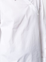 Thumbnail for your product : Eudon Choi Asymmetric Wraparound Shirt