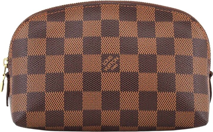 Louis Vuitton Cosmetic Pouch Damier Ebene (Authentic Pre-Loved)