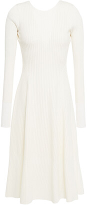 Victoria Beckham Pointelle-knit Dress