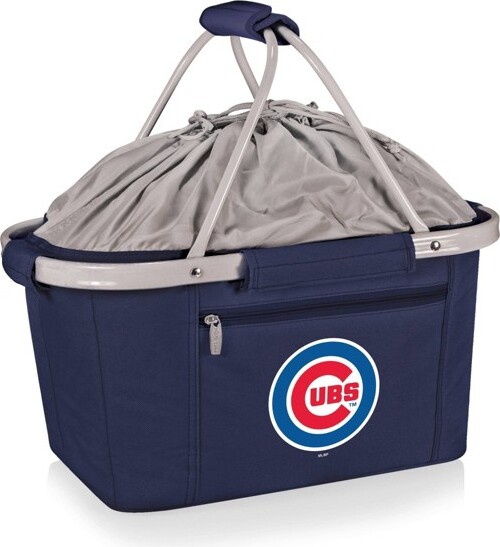 MLBChicagoCubsMetroBasketCollapsibleCoolerTote-NavyBlue