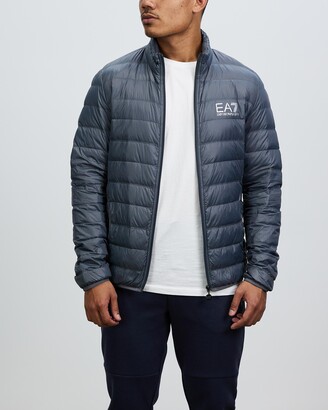 Emporio Armani Men's Grey Jackets - Giacca Piumino Down Jacket - Size M at  The Iconic - ShopStyle Outerwear