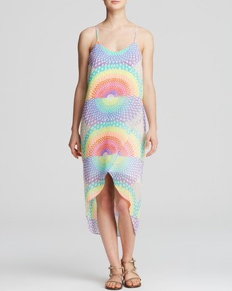Mara Hoffman Wrap Dress - Chiffon Printed