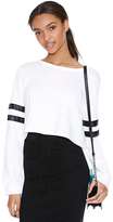 Thumbnail for your product : Nasty Gal Time Out Sweatshirt - White