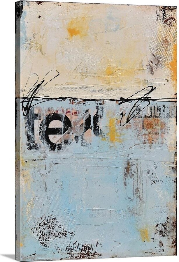 16 in. x 24 in. "Sideways" by Erin Ashley Canvas Wall Art