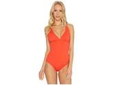Thumbnail for your product : Tommy Bahama Pearl Over-The-Shoulder Laced-Back One-Piece Swimsuit