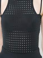 Thumbnail for your product : Cushnie Violette perforated bodysuit