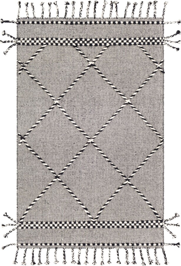 Closeout! Livabliss Apache Apa-2306 Black 8' x 10' Area Rug