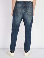 Thumbnail for your product : Moncler 7 Fragment - Slim Fit Denim Jeans - Mens - Blue