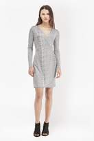 Thumbnail for your product : French Connection Snake Jacquard Wrap Dress