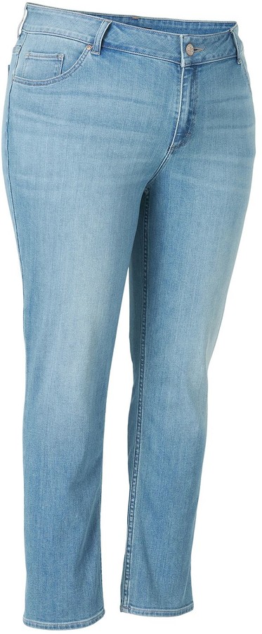 Lee Plus Size Legendary Straight-Leg Jeans - ShopStyle